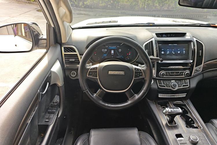 Used Haval H9 2020 2.0T Gasoline 4x4 Elite Version 5 Seats Steering Wheel