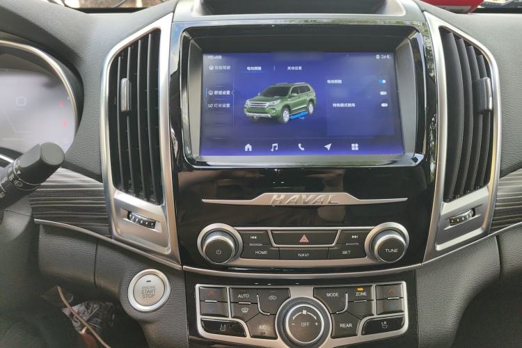 Used Haval H9 2020 2.0T Gasoline 4WD Premium Edition 5 Seats Audio And AC Panel