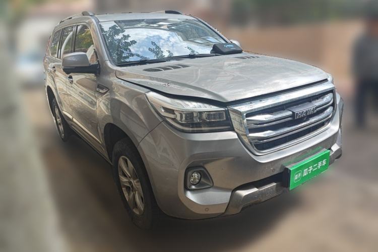 Used Haval H9 2020 2.0T Gasoline 4WD Premium Edition 5 Seats Front Right 45 Deg