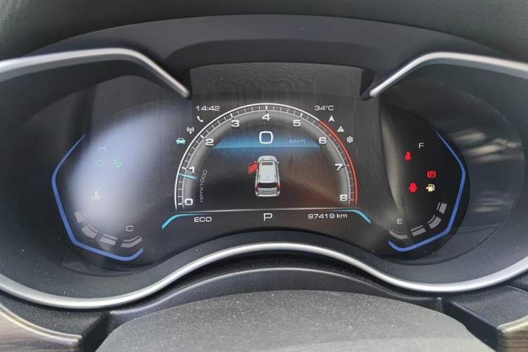 Used Haval H9 2020 2.0T Gasoline 4x4 Luxury 7-Seater Instrument Cluster