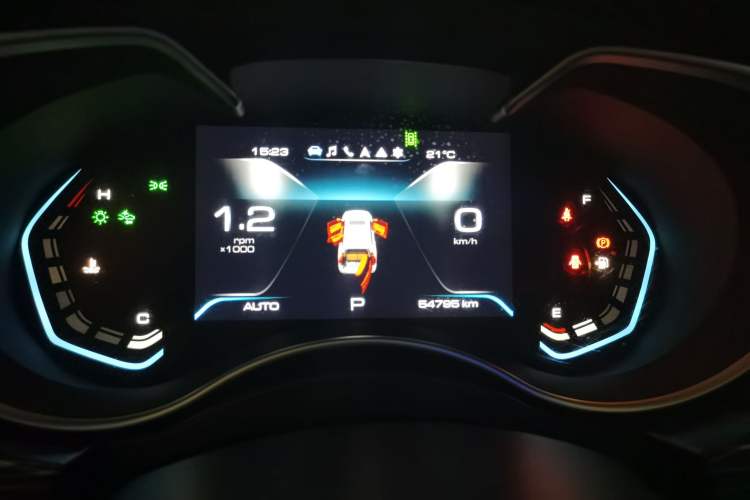 Used Haval H9 2020 2.0T Gasoline 4WD Premium Edition 5 Seats Instrument Cluster