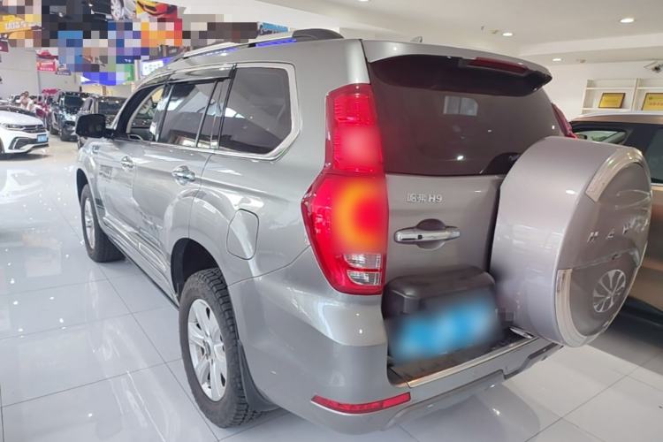 Used Haval H9 2020 2.0T Gasoline 4x4 Luxury 7-Seater Rear Left 45 Deg