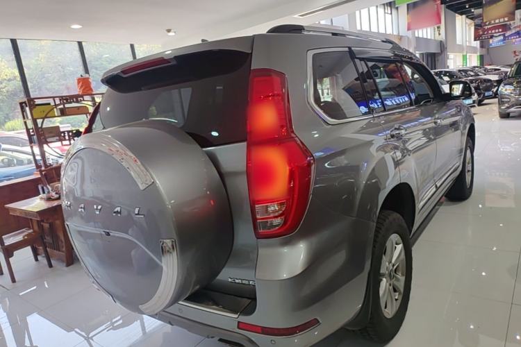 Used Haval H9 2020 2.0T Gasoline 4x4 Luxury 7-Seater Rear Right 45 Deg
