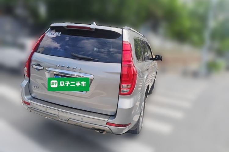 Used Haval H9 2020 2.0T Gasoline 4x4 Luxury 7-Seater Rear Right 45 Deg