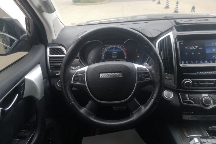 Used Haval H9 2020 2.0T Gasoline 4x4 Elite Version 5 Seats Steering Wheel