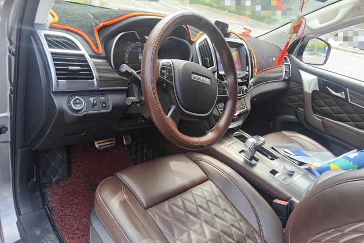 Used Haval H9 2020 2.0T Gasoline 4x4 Luxury 7-Seater Steering Wheel