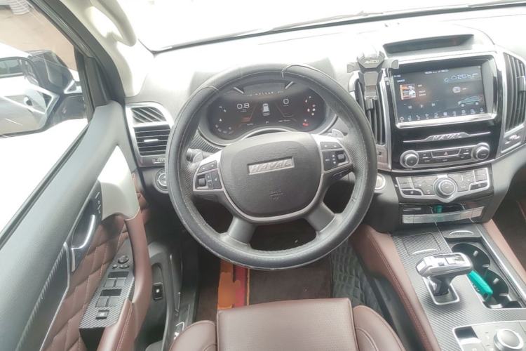 Used Haval H9 2020 2.0T Gasoline 4WD Premium Edition 5 Seats Steering Wheel
