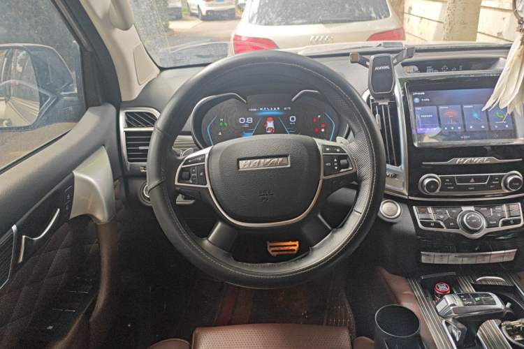 Used Haval H9 2020 2.0T Gasoline 4WD Premium Edition 5 Seats Steering Wheel