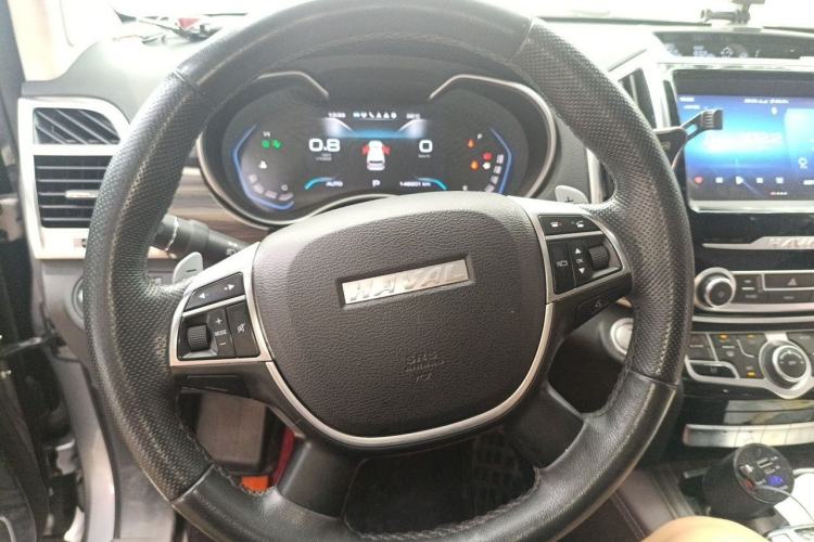 Used Haval H9 2020 2.0T Gasoline 4x4 Luxury 7-Seater Steering Wheel