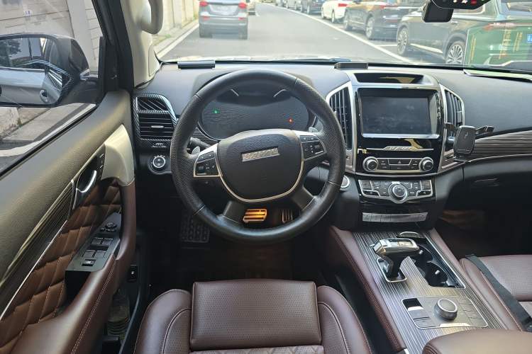 Used Haval H9 2020 2.0T Gasoline 4WD Premium Edition 5 Seats Steering Wheel