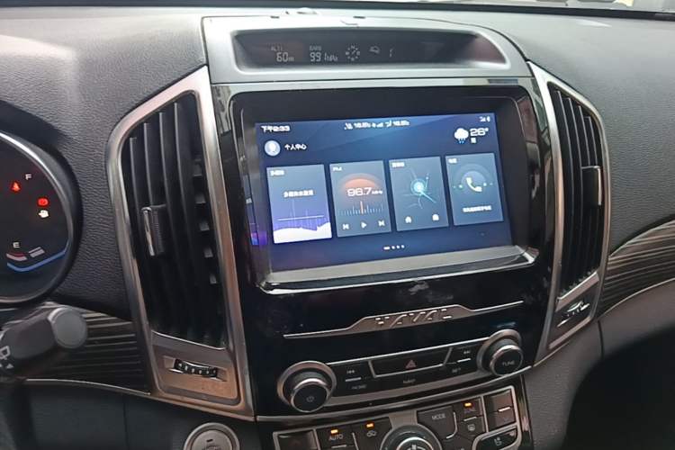 Used Haval H9 2020 2.0T Gasoline 4WD Premium Edition 5 Seats Audio And AC Panel