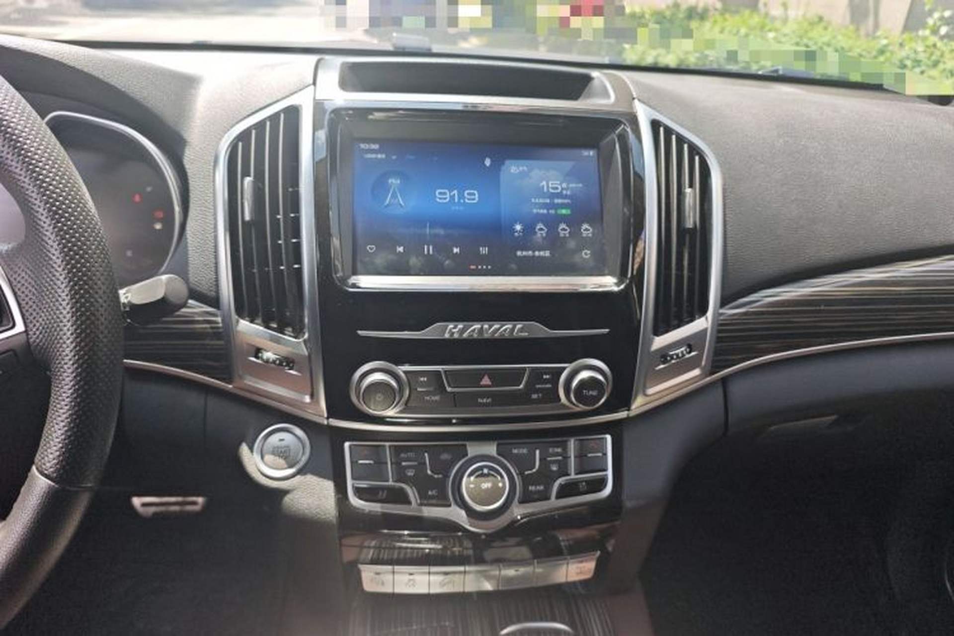 Used Haval H9 2020 2.0T Gasoline 4WD Premium Edition 5 Seats Audio And AC Panel
