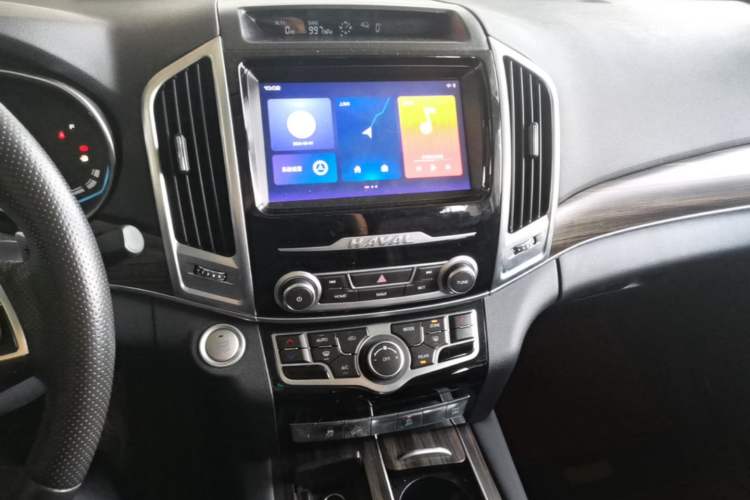 Used Haval H9 2020 2.0T Gasoline 4x4 Elite Version 5 Seats Audio And AC Panel