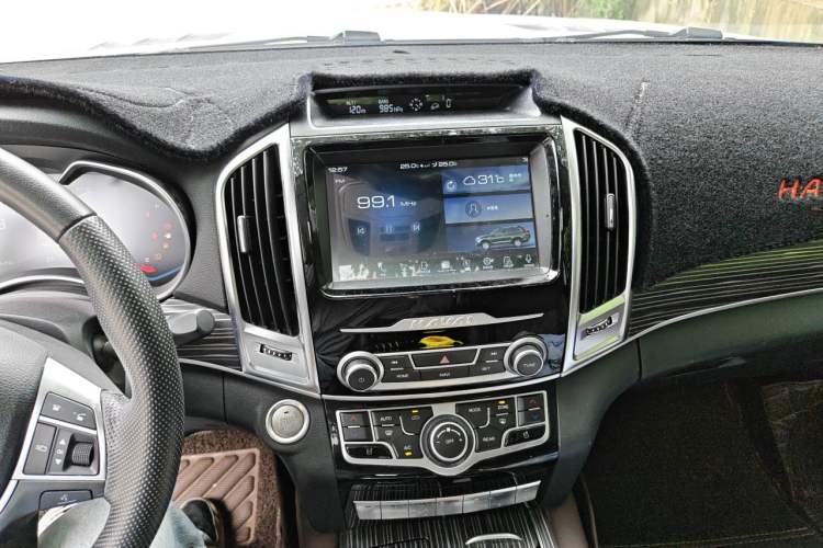Used Haval H9 2020 2.0T Gasoline 4x4 Luxury 7-Seater Audio And AC Panel