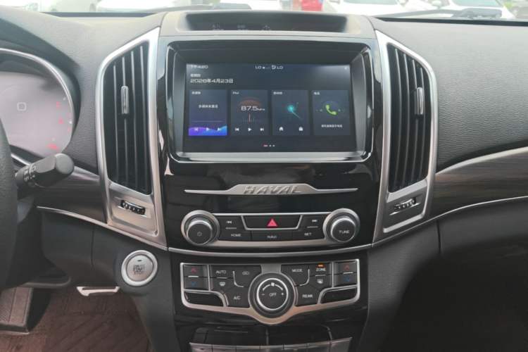 Used Haval H9 2020 2.0T Gasoline 4x4 Elite Version 5 Seats Audio And AC Panel