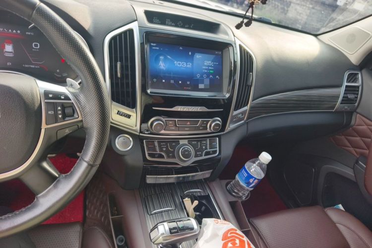 Used Haval H9 2020 2.0T Gasoline 4WD Premium Edition 5 Seats Audio And AC Panel