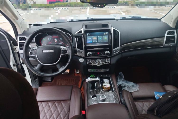 Used Haval H9 2020 2.0T Gasoline 4WD Premium Edition 5 Seats Center Console