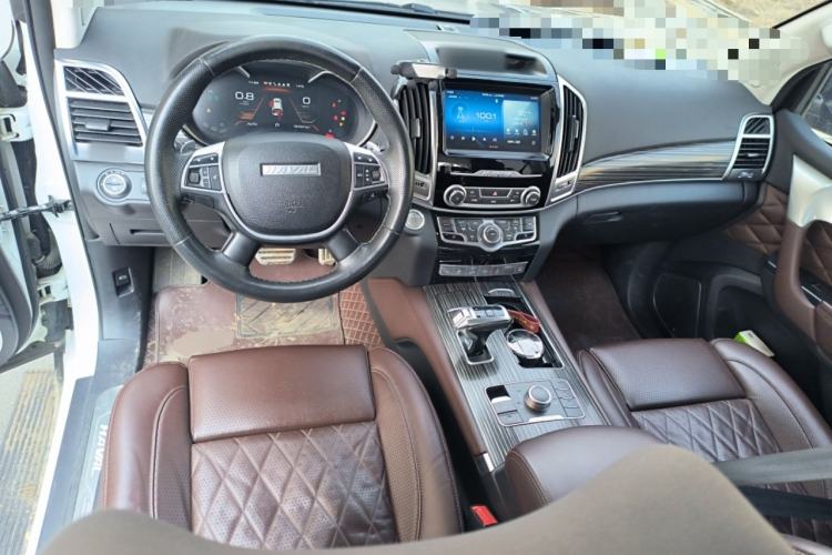Used Haval H9 2020 2.0T Gasoline 4WD Premium Edition 5 Seats Center Console