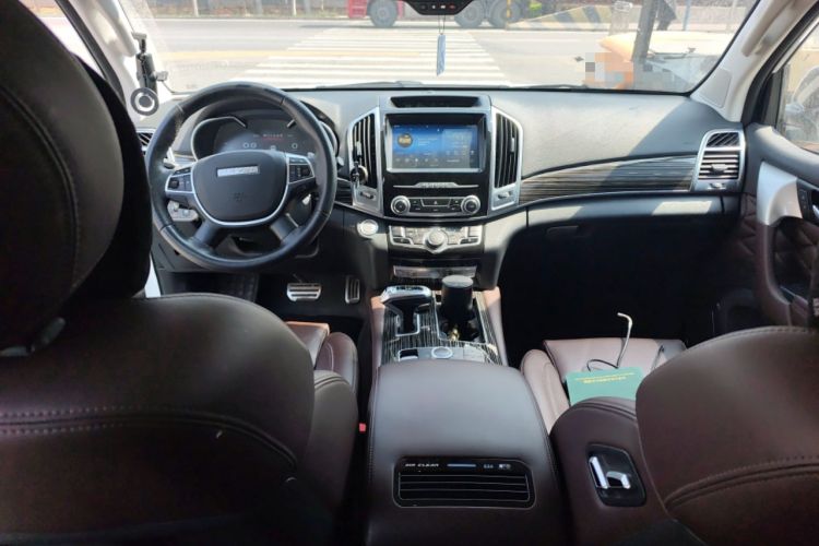 Used Haval H9 2020 2.0T Gasoline 4WD Premium Edition 5 Seats Center Console