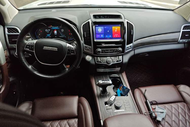 Used Haval H9 2020 2.0T Gasoline 4WD Premium Edition 5 Seats Center Console
