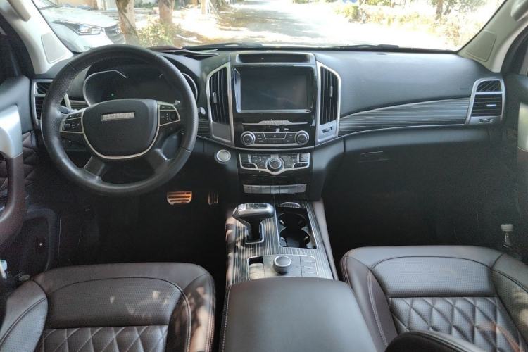Used Haval H9 2020 2.0T Gasoline 4x4 Luxury 7-Seater Center Console