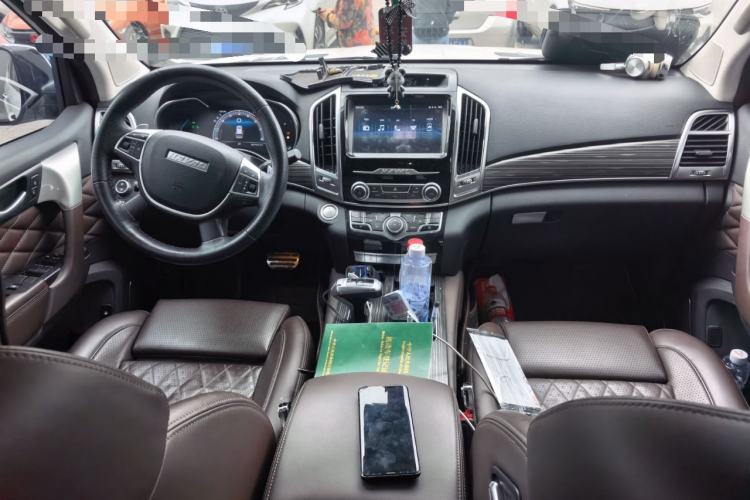 Used Haval H9 2020 2.0T Gasoline 4WD Premium Edition 5 Seats Center Console