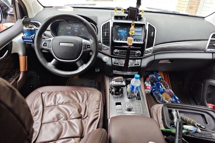 Used Haval H9 2020 2.0T Gasoline 4x4 Luxury 7-Seater Center Console