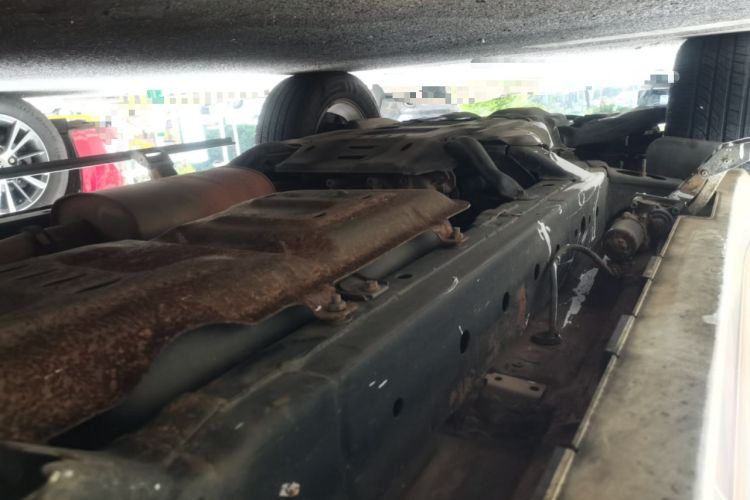 Used Haval H9 2020 2.0T Gasoline 4x4 Luxury 7-Seater Chassis Rear Left