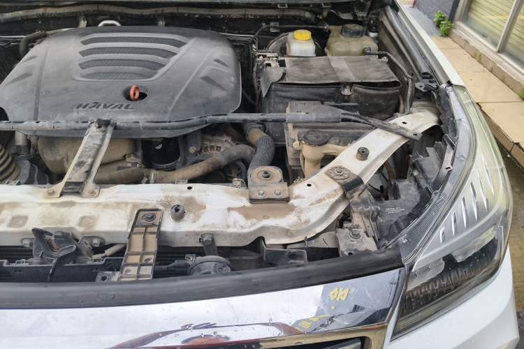 Used Haval H9 2020 2.0T Gasoline 4WD Premium Edition 5 Seats Engine Bay Left