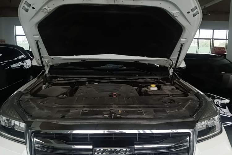 Used Haval H9 2020 2.0T Gasoline 4x4 Elite Version 5 Seats Engine Bay