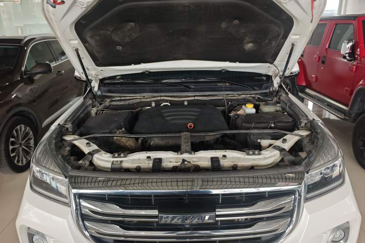Used Haval H9 2020 2.0T Gasoline 4WD Premium Edition 5 Seats Engine Bay