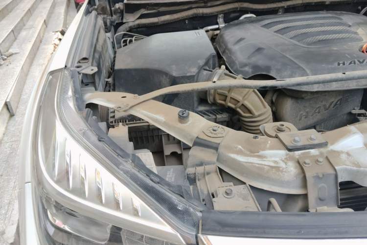Used Haval H9 2020 2.0T Gasoline 4x4 Elite Version 5 Seats Engine Bay Right