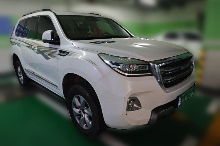 Used Haval H9 2020 2.0T Gasoline 4WD Premium Edition 5 Seats Front Right 45 Deg