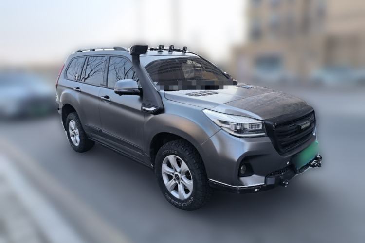 Used Haval H9 2020 2.0T Gasoline 4WD Premium Edition 5 Seats Front Right 45 Deg