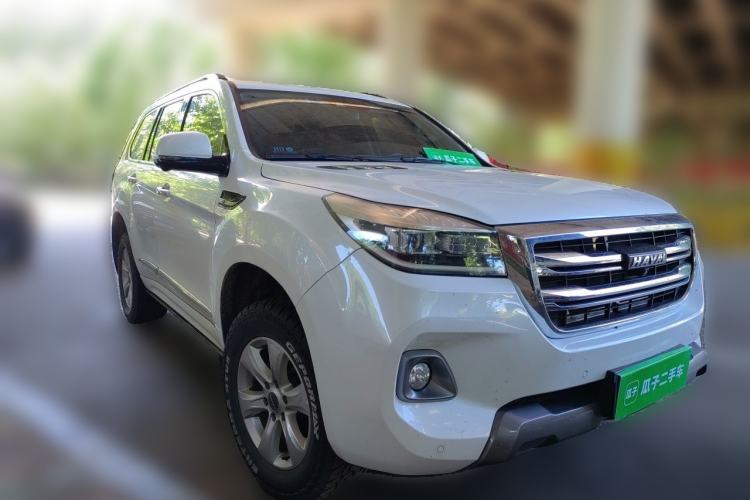 Used Haval H9 2020 2.0T Gasoline 4WD Premium Edition 5 Seats Front Right 45 Deg