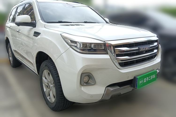 Used Haval H9 2020 2.0T Gasoline 4WD Premium Edition 5 Seats Front Right 45 Deg