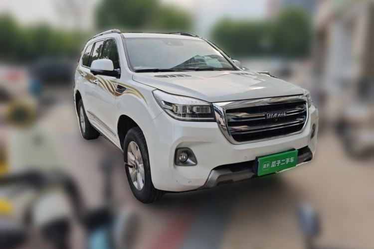 Used Haval H9 2020 2.0T Gasoline 4WD Premium Edition 5 Seats Front Right 45 Deg