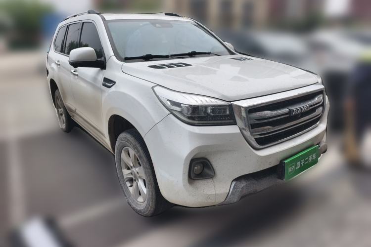 Used Haval H9 2020 2.0T Gasoline 4WD Premium Edition 5 Seats Front Right 45 Deg