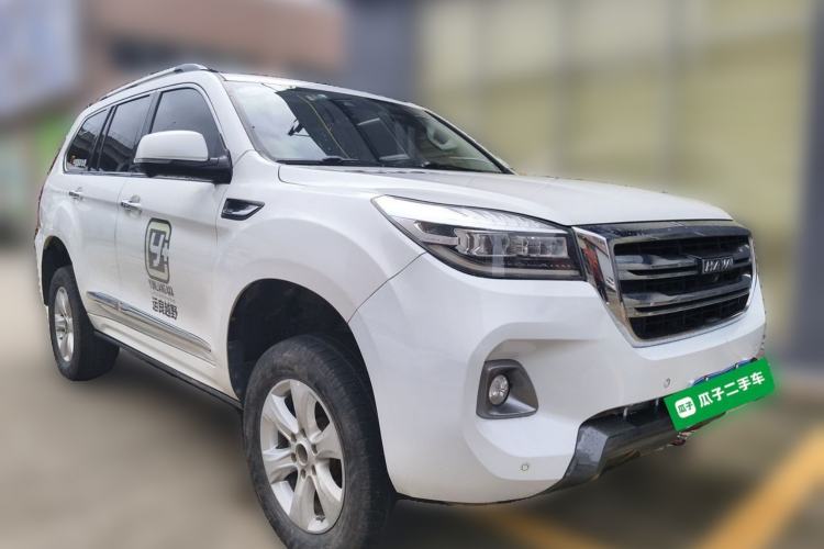 Used Haval H9 2020 2.0T Gasoline 4WD Premium Edition 5 Seats Front Right 45 Deg