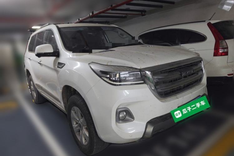Used Haval H9 2020 2.0T Gasoline 4WD Premium Edition 5 Seats Front Right 45 Deg