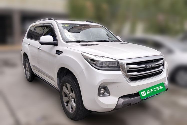 Used Haval H9 2020 2.0T Gasoline 4x4 Luxury 7-Seater Front Right 45 Deg