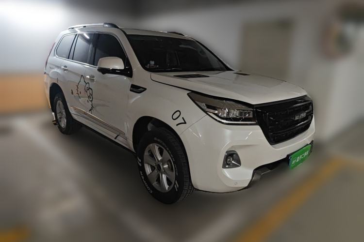 Used Haval H9 2020 2.0T Gasoline 4WD Premium Edition 5 Seats Front Right 45 Deg