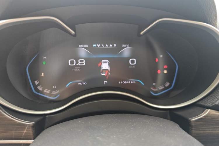 Used Haval H9 2020 2.0T Gasoline 4x4 Comfort Edition 7 Seats Instrument Cluster