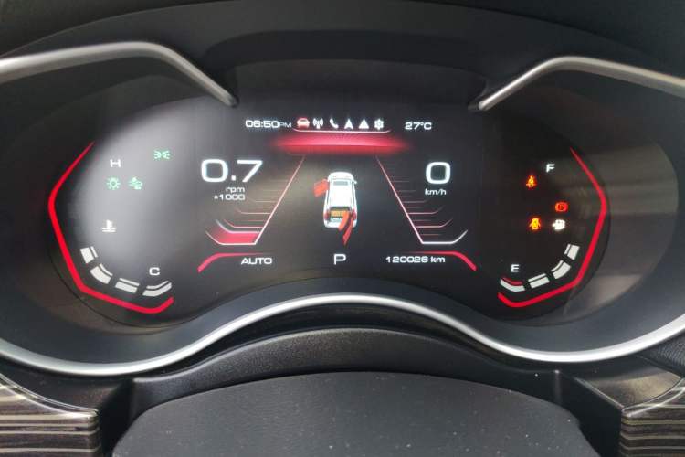 Used Haval H9 2020 2.0T Gasoline 4WD Premium Edition 5 Seats Instrument Cluster
