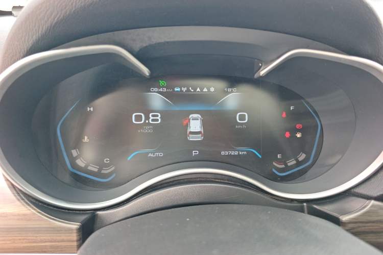 Used Haval H9 2020 2.0T Gasoline 4x4 Elite Version 5 Seats Instrument Cluster