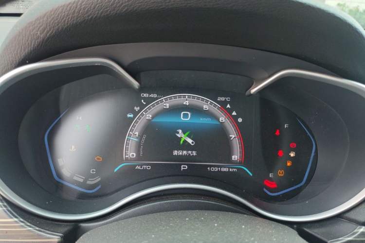 Used Haval H9 2020 2.0T Gasoline 4WD Premium Edition 5 Seats Instrument Cluster