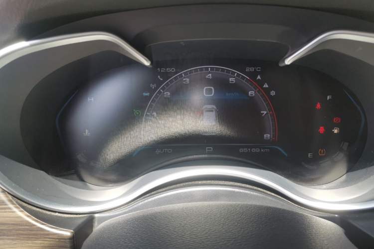 Used Haval H9 2020 2.0T Gasoline 4x4 Elite Version 5 Seats Instrument Cluster