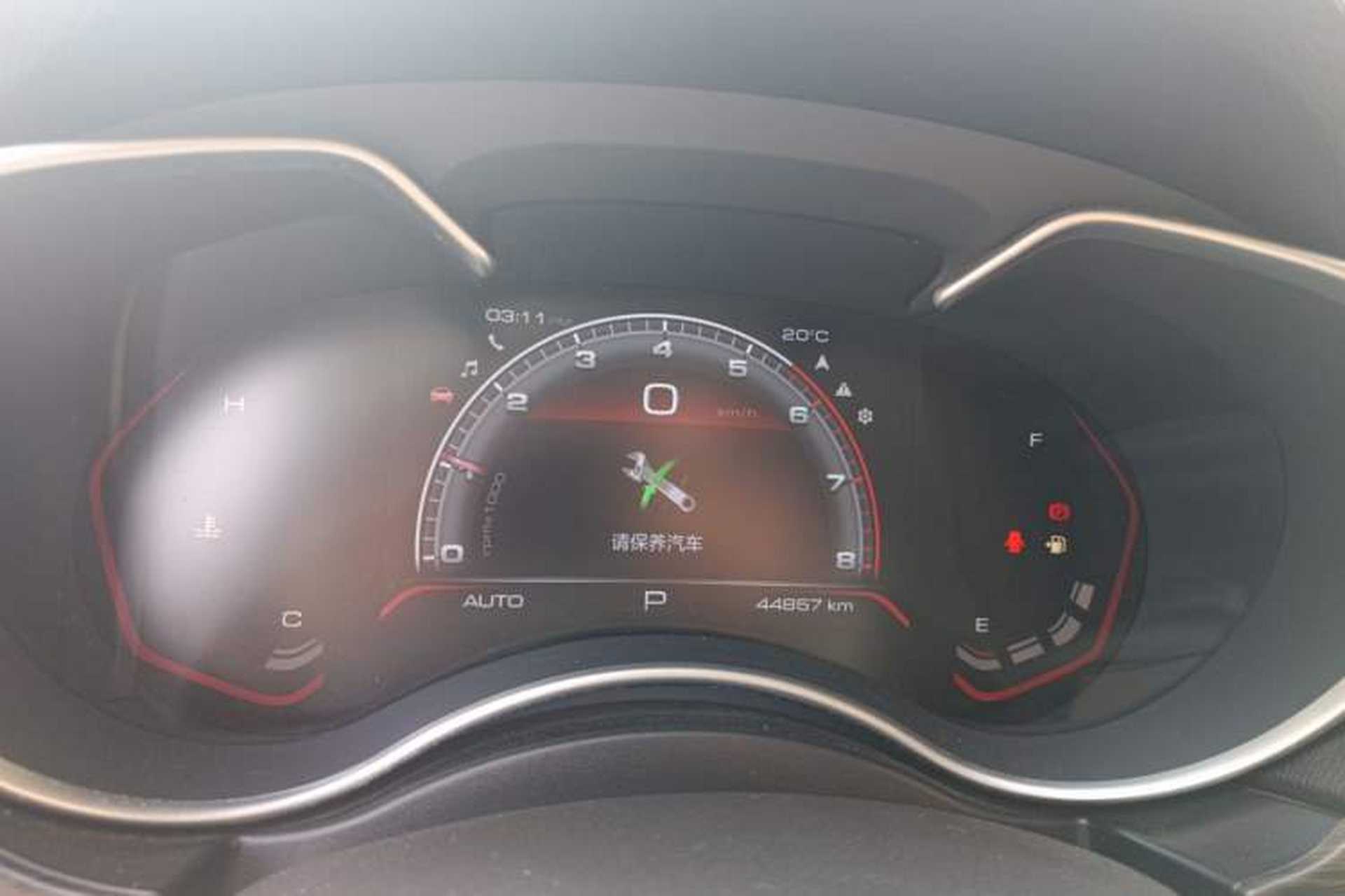Used Haval H9 2020 2.0T Gasoline 4x4 Elite Version 5 Seats Instrument Cluster