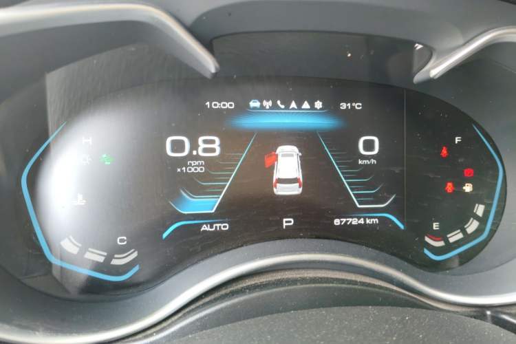 Used Haval H9 2020 2.0T Gasoline 4x4 Luxury 7-Seater Instrument Cluster