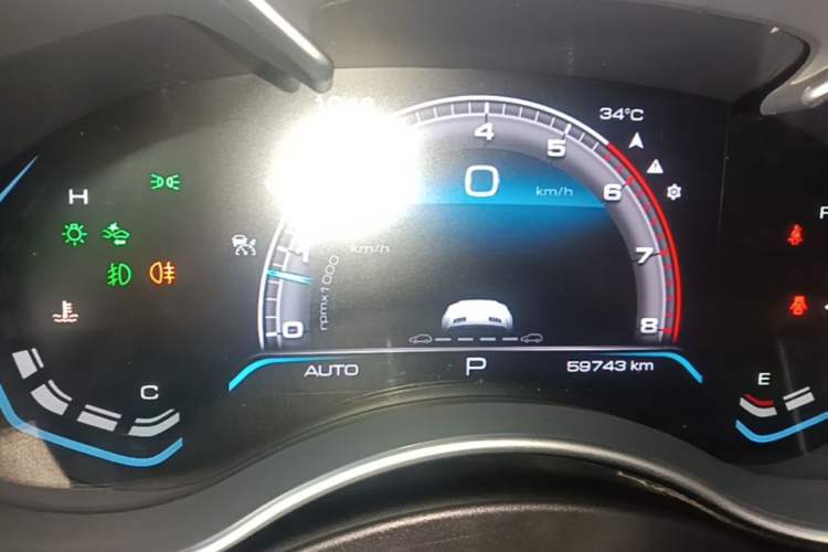 Used Haval H9 2020 2.0T Gasoline 4WD Premium Edition 5 Seats Instrument Cluster